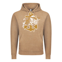 Vintage Coffee navy midshipmen Vintage Hoodie - linhVisuals