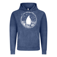 Vintage Denim magic  the gathering kaldheim islands symbol Vintage Hoodie - linhVisuals