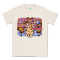 Natural easter bunny egg leopard background Classic Tee - Artiststas