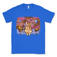 True Royal easter bunny egg leopard background Classic Tee - Artiststas