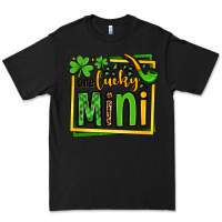 Black One lucky mini St. Patrick's Premium Tee - OliviaCreatesArt