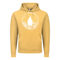 Vintage Mustard magic  the gathering kaldheim islands symbol Vintage Hoodie - linhVisuals