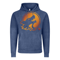 Vintage Denim magic the gathering hunt emblem Vintage Hoodie - linhVisuals