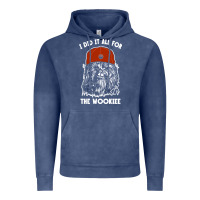 Vintage Denim i did it all for the wookiee Vintage Hoodie - linhVisuals
