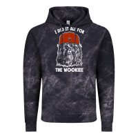 Cloud Black i did it all for the wookiee Vintage Hoodie - linhVisuals