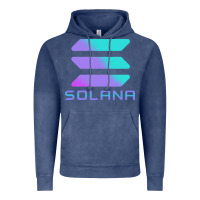 Vintage Denim solana cryptocurrency solana Vintage Hoodie - linhVisuals