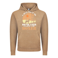 Vintage Coffee boxer beer dog lover t  shirt boxer beer dog lover t  shirt Vintage Hoodie - linhVisuals