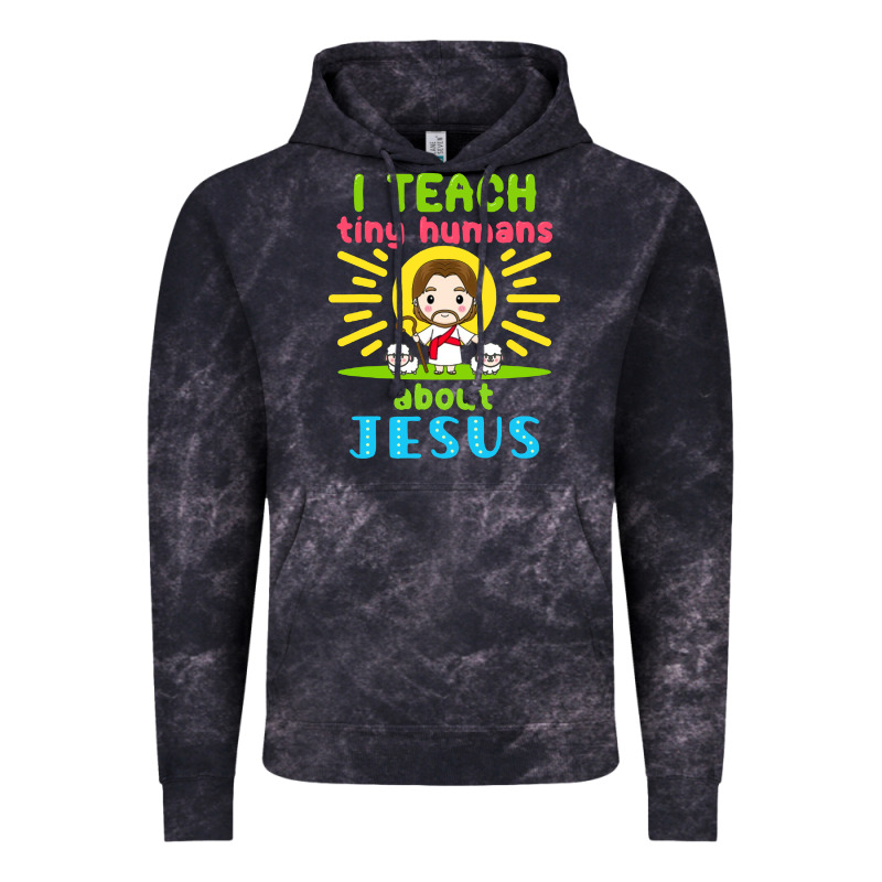I Teach Tiny Humans About Jesus Vintage Hoodie by linhVisuals | Teevron