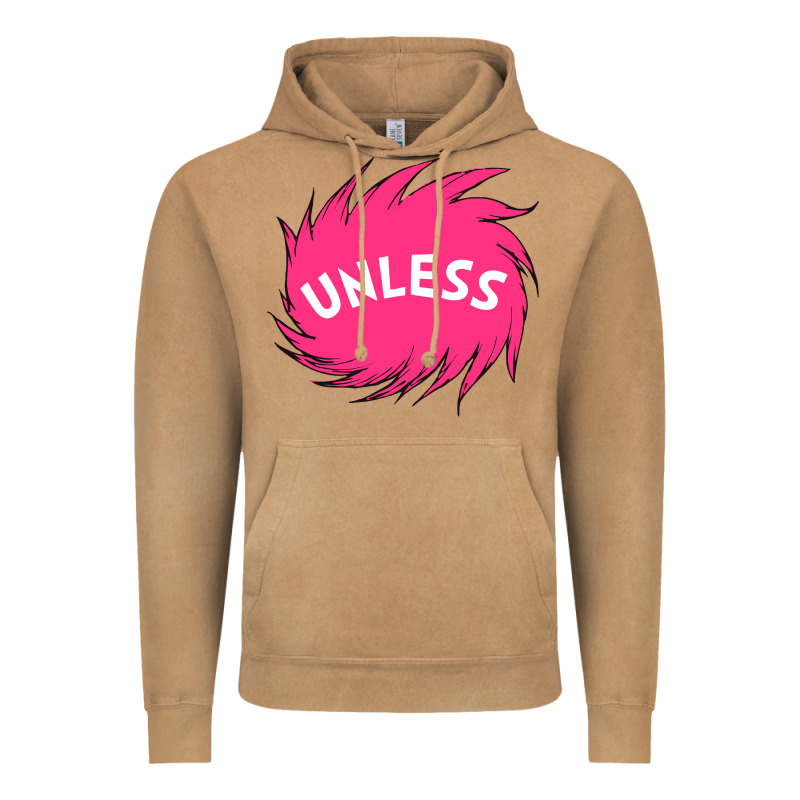 Unless   Lorax Vintage Hoodie by linhVisuals | Teevron