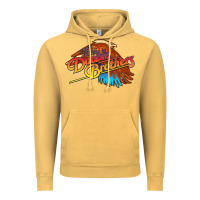 Vintage Mustard The Doobie Brothers Vintage Hoodie - linhVisuals