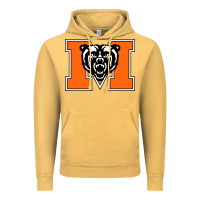 Vintage Mustard mercer bears Vintage Hoodie - linhVisuals