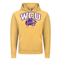 Vintage Mustard western carolina catamounts Vintage Hoodie - linhVisuals
