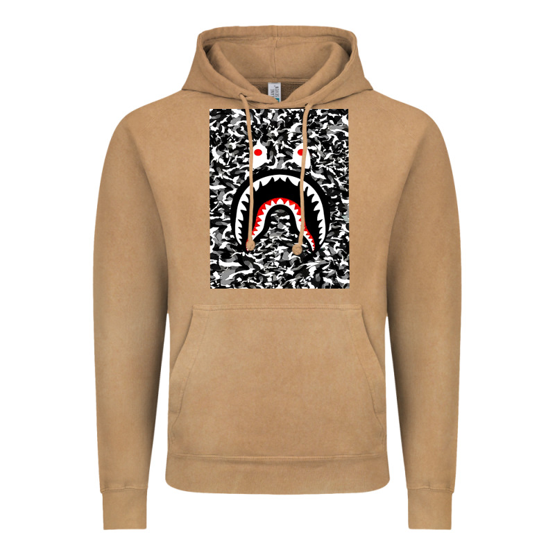 Bape Shark Army Vintage Hoodie by linhVisuals | Teevron