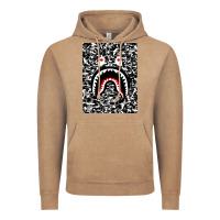 Vintage Coffee Bape Shark Army Vintage Hoodie - linhVisuals