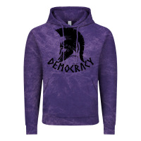Cloud Purple democracy Vintage Hoodie - linhVisuals