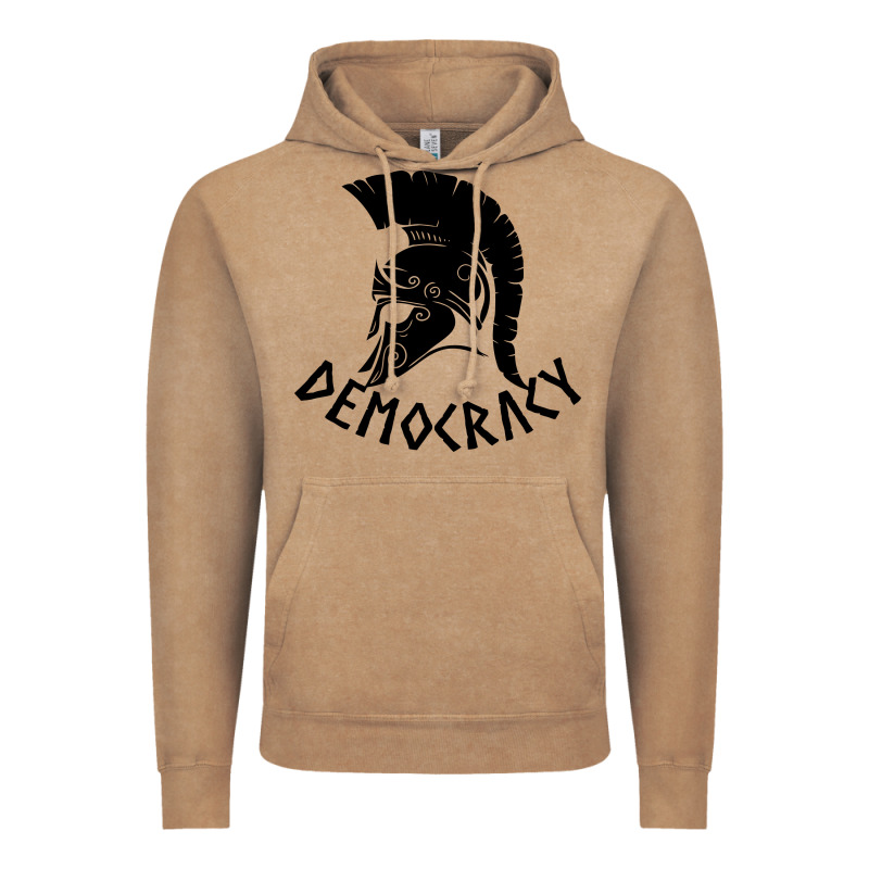 Democracy Vintage Hoodie by linhVisuals | Teevron