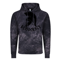 Cloud Black democracy Vintage Hoodie - linhVisuals