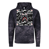 Cloud Black Bape Shark Army Vintage Hoodie - linhVisuals