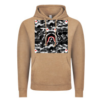 Vintage Coffee Bape Shark Army Vintage Hoodie - linhVisuals
