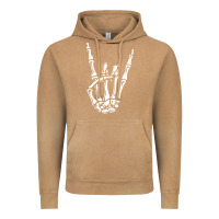 Vintage Camel rock on skeleton hand Vintage Hoodie - linhVisuals