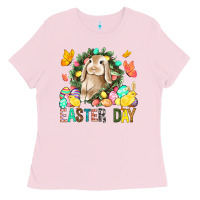 Bubblegum Pink Easter Day Ladies Tee - BundleAndBundleShop