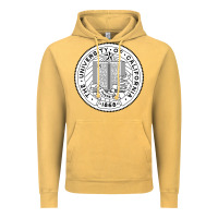 Vintage Mustard university of california Vintage Hoodie - linhVisuals