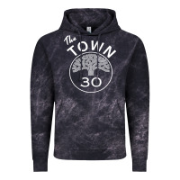 Cloud Black the town Vintage Hoodie - linhVisuals