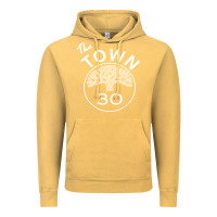 Vintage Mustard the town Vintage Hoodie - linhVisuals
