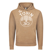 Vintage Coffee the town Vintage Hoodie - linhVisuals