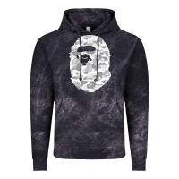 Cloud Black Gorilla Head Shot Vintage Hoodie - linhVisuals