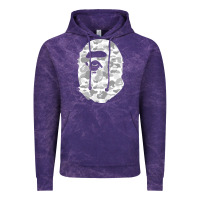 Cloud Purple Gorilla Head Shot Vintage Hoodie - linhVisuals