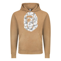 Vintage Camel Gorilla Head Shot Vintage Hoodie - linhVisuals