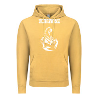 Vintage Mustard scorpion Vintage Hoodie - linhVisuals