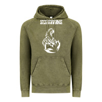 Vintage Olive scorpion Vintage Hoodie - linhVisuals