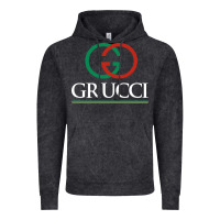 Vintage Black grucci Vintage Hoodie - linhVisuals