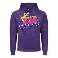 Cloud Purple jem and the holograms musician drama Vintage Hoodie - linhVisuals