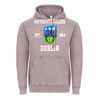 Vintage Zinc university college dublin Vintage Hoodie - linhVisuals