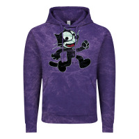 Cloud Purple felix Vintage Hoodie - linhVisuals