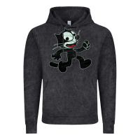 Vintage Black felix Vintage Hoodie - linhVisuals
