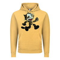Vintage Mustard felix Vintage Hoodie - linhVisuals