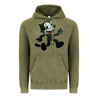Vintage Olive felix Vintage Hoodie - linhVisuals