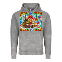 Cloud Rock Christmas cowboy gnome Vintage Hoodie - CowhideDigitalArt