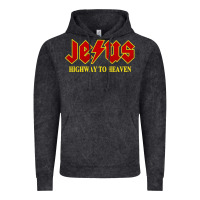 Vintage Black jesus rocks highway to heaven Vintage Hoodie - linhVisuals