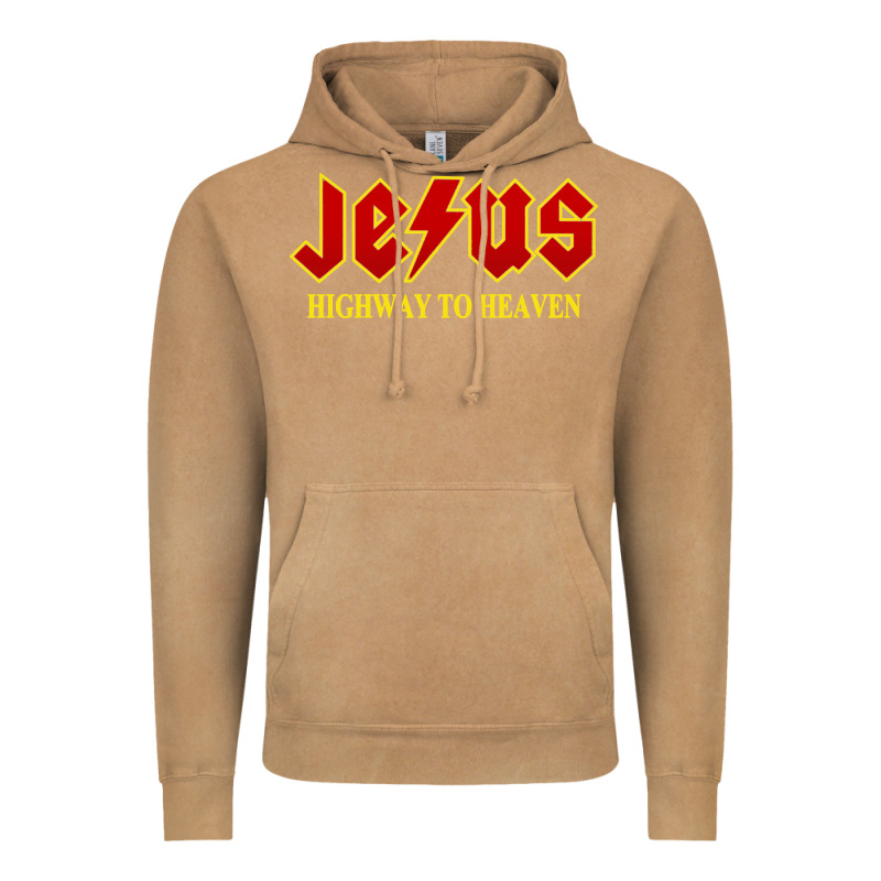 Jesus Rocks Highway To Heaven Vintage Hoodie by linhVisuals | Teevron
