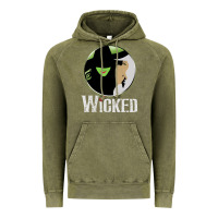 Vintage Olive vintage musical wicked Vintage Hoodie - linhVisuals