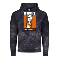 Cloud Black hobbes for president Vintage Hoodie - linhVisuals