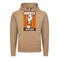 Vintage Coffee hobbes for president Vintage Hoodie - linhVisuals