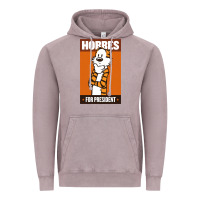 Vintage Zinc hobbes for president Vintage Hoodie - linhVisuals
