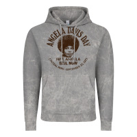 Angela Davis Day 70s Black Rights Vintage Hoodie | Teevron