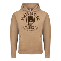Vintage Coffee angela davis day 70s black rights Vintage Hoodie - linhVisuals